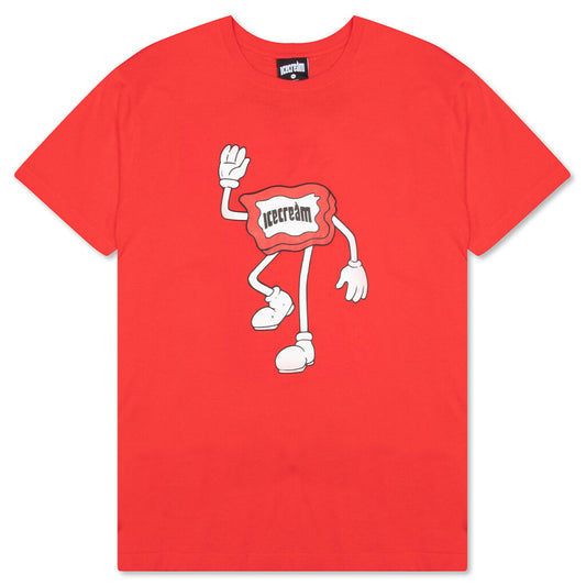 Wave S/S Tee - Tomato