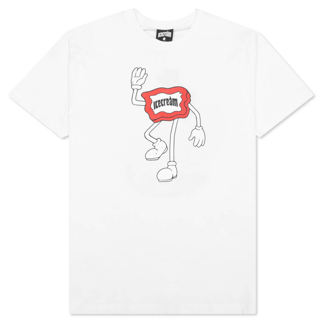 Wave S/S Tee - White