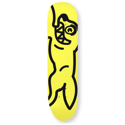 Work Skate Deck - Neon Yellow