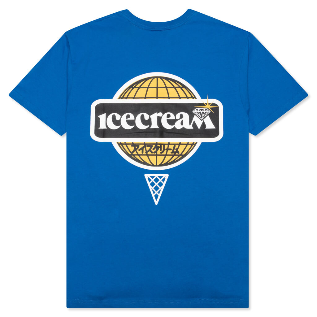 Worldwide S/S Tee - Strong Blue