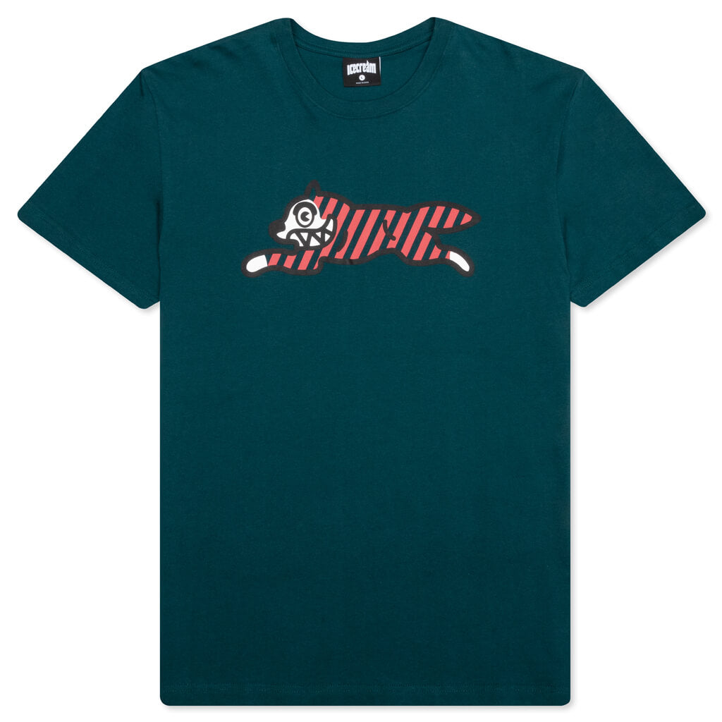 Yikes Stripes S/S Tee - Deep Teal