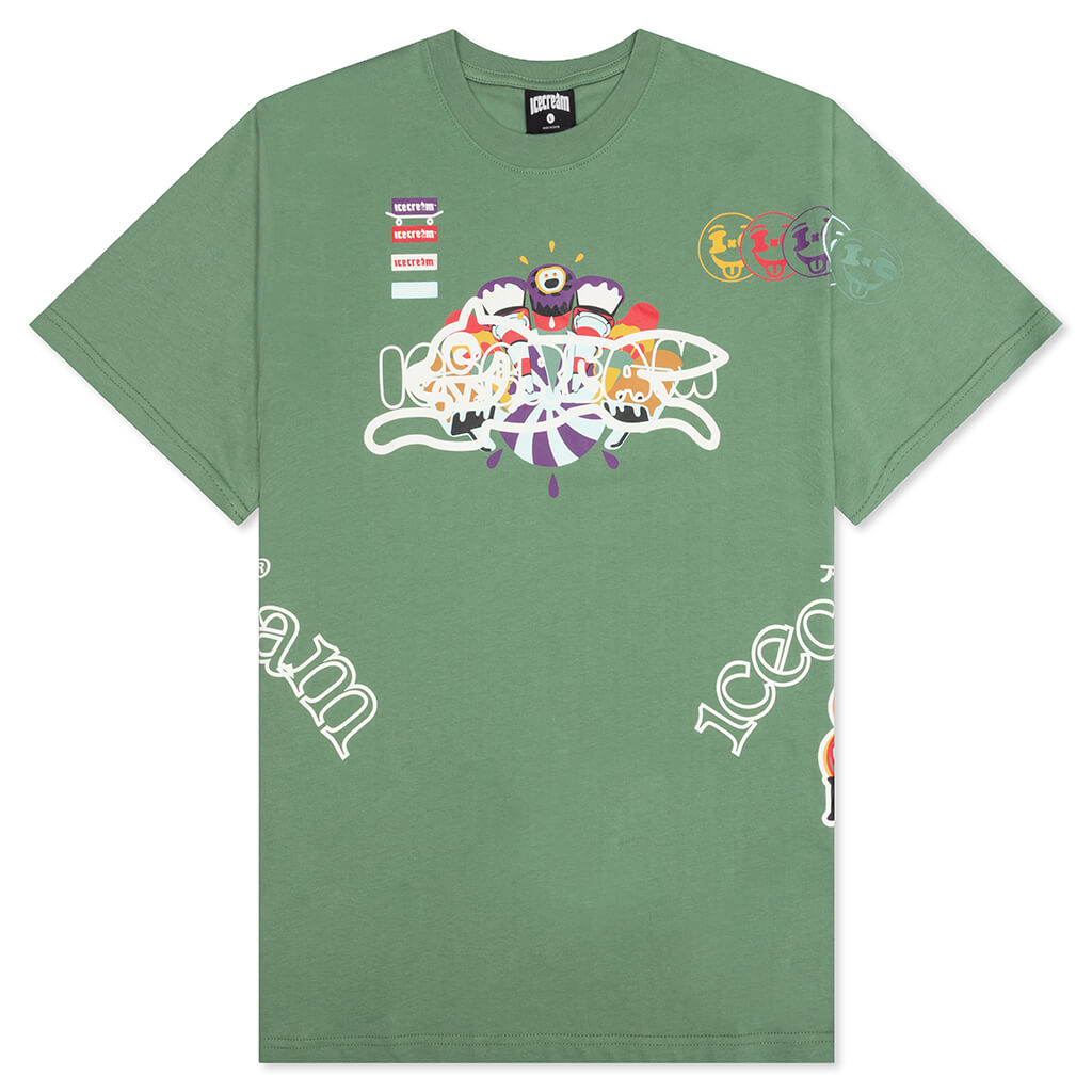 Zorlac S/S Knit - Hedge Green