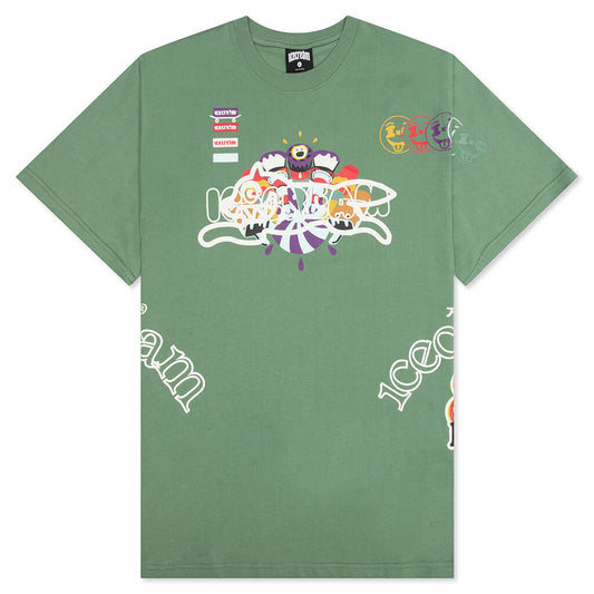 Zorlac S/S Knit - Hedge Green