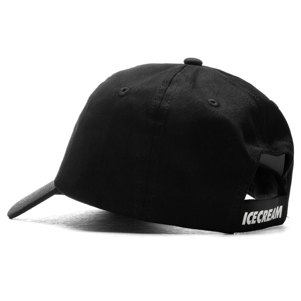Kids Cream Hat - Black