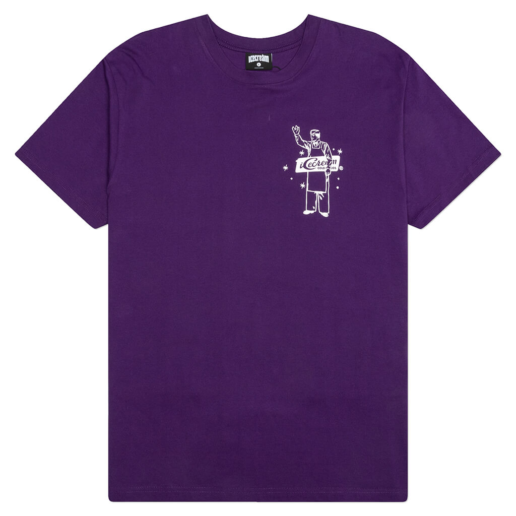 Man S/S Tee - Acai