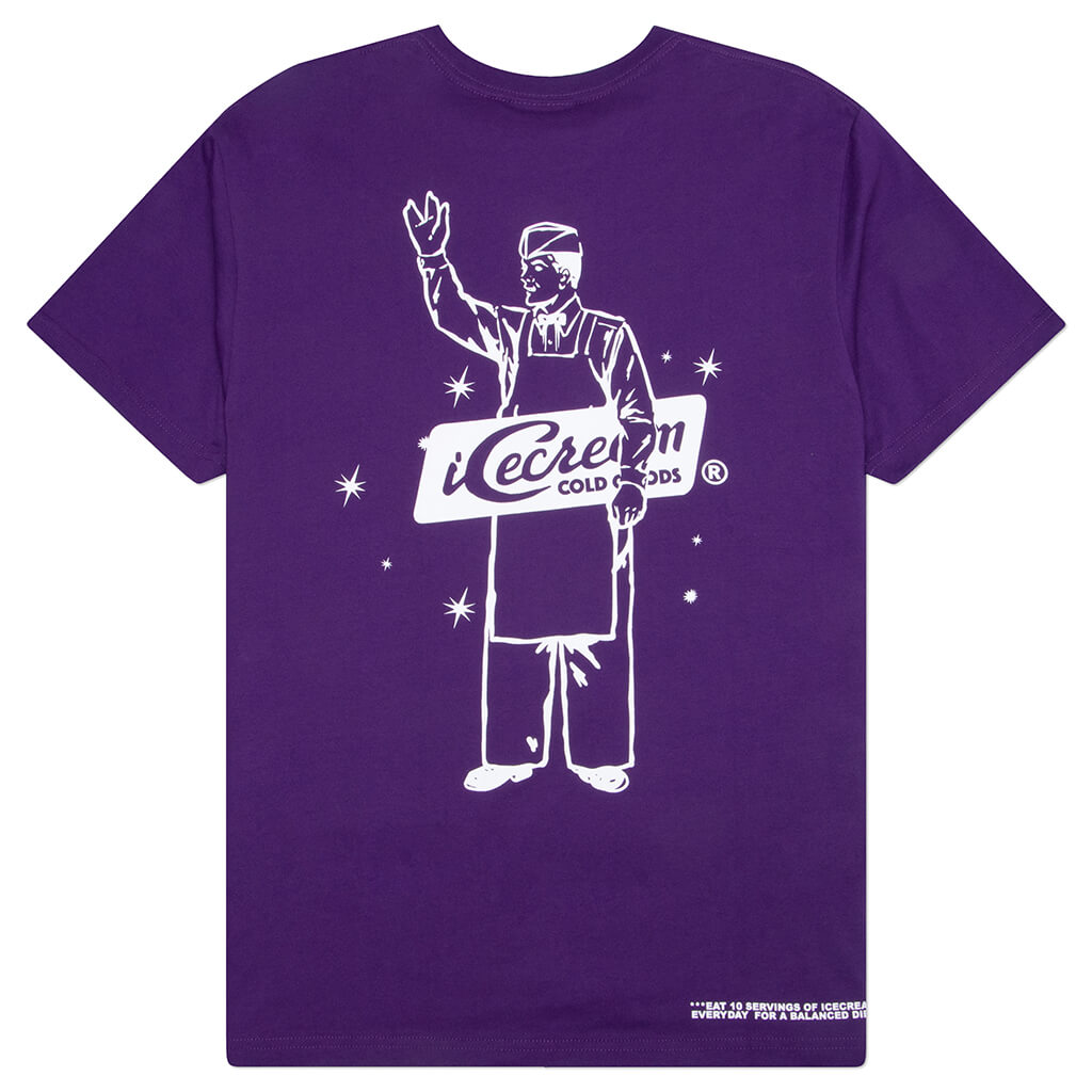 Man S/S Tee - Acai