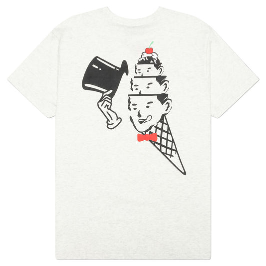 Tricks S/S Tee - Light Heather Grey
