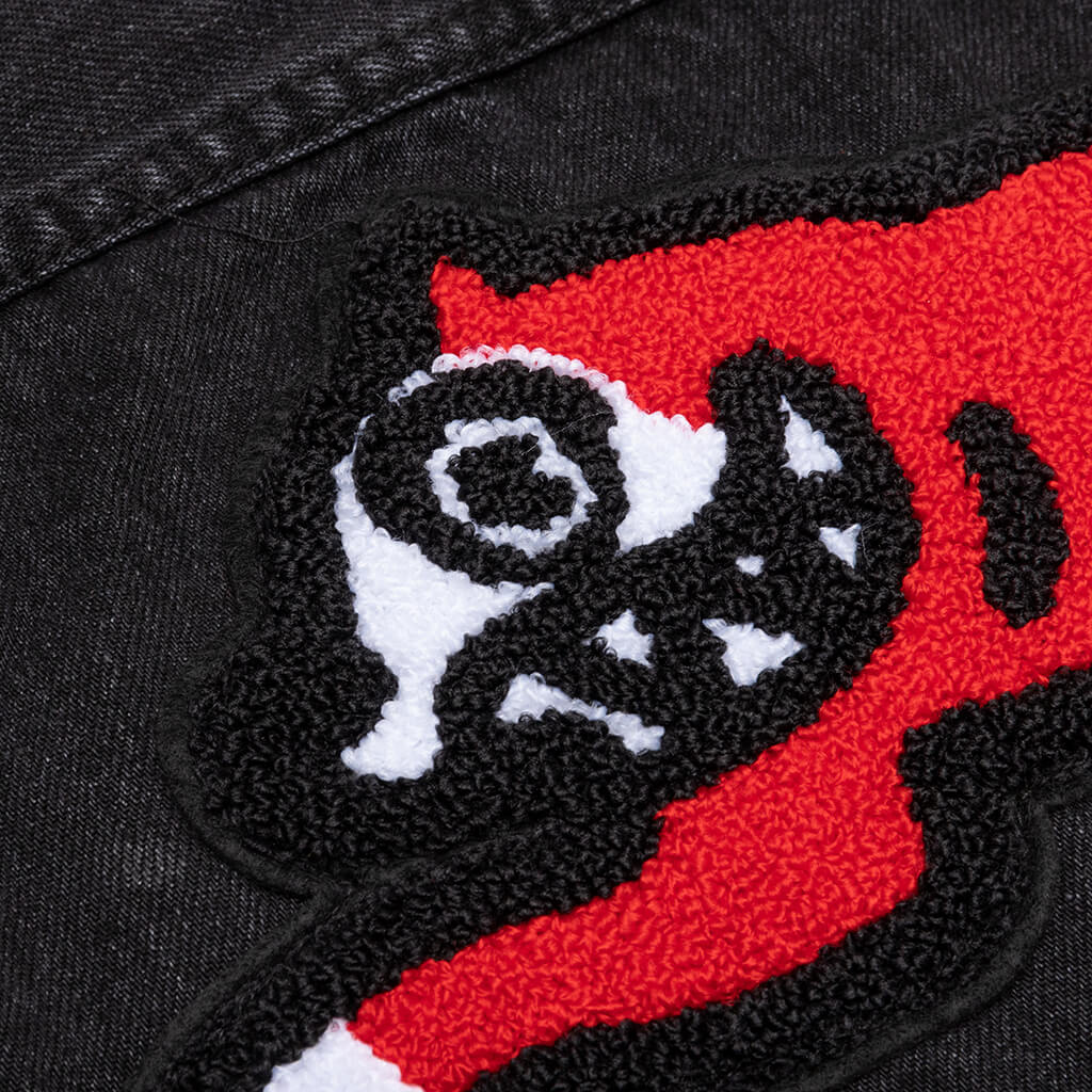 Trucker Denim Jacket - Black