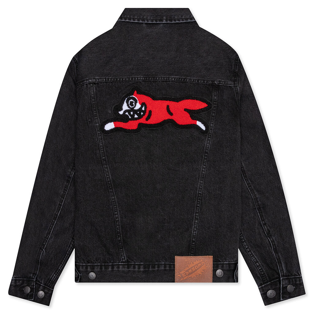 Trucker Denim Jacket - Black