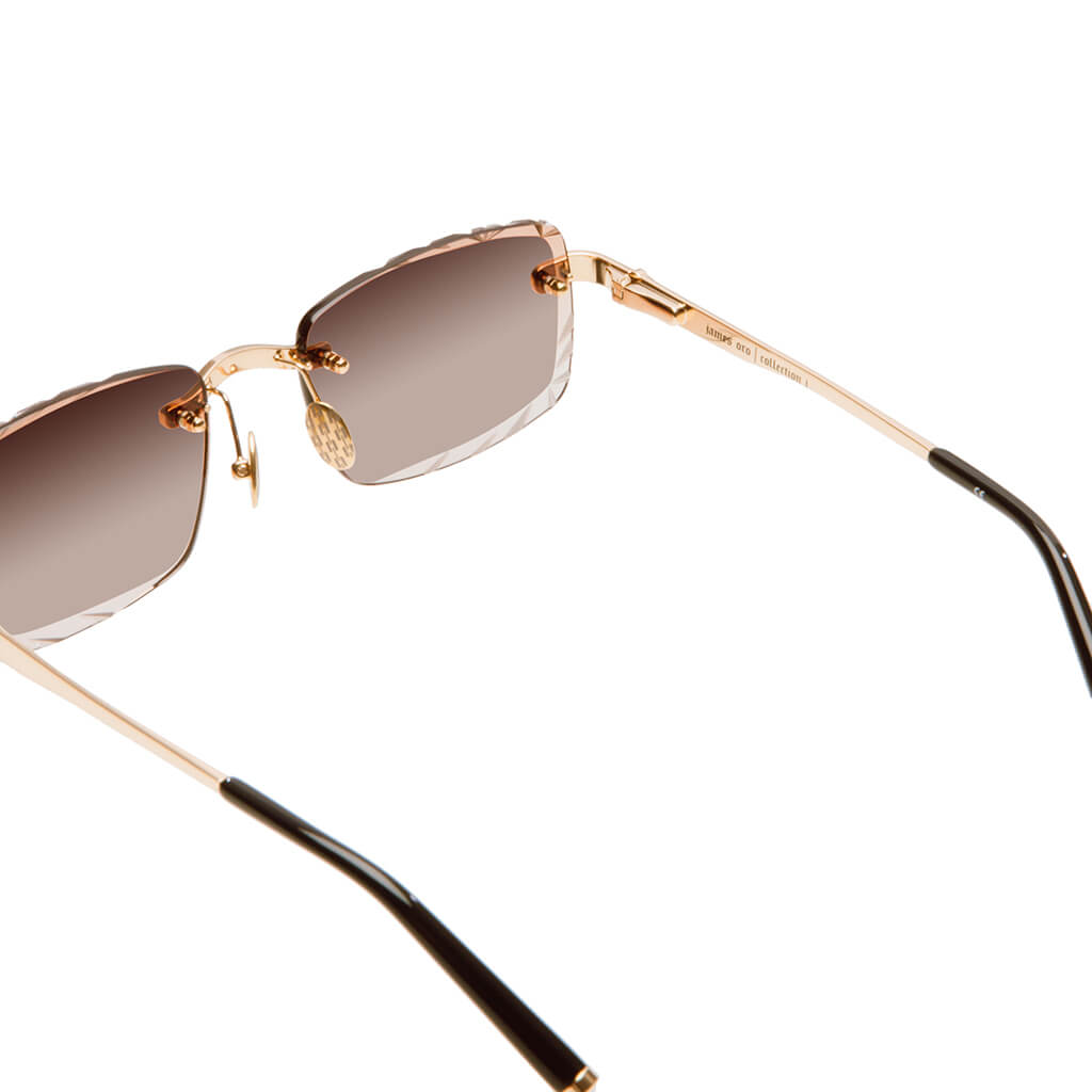 Iced Signature Gem Cut - Brown Tint