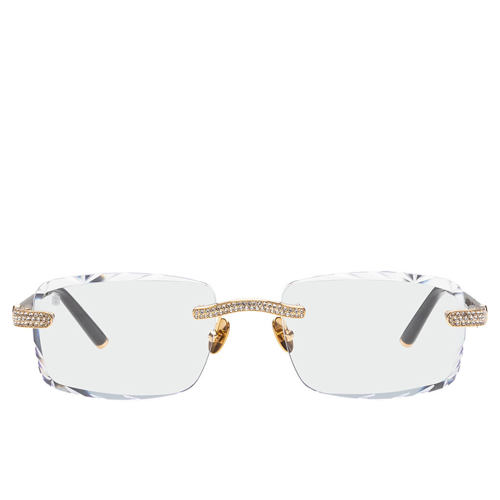 Iced Signature Gem Cut - Clear