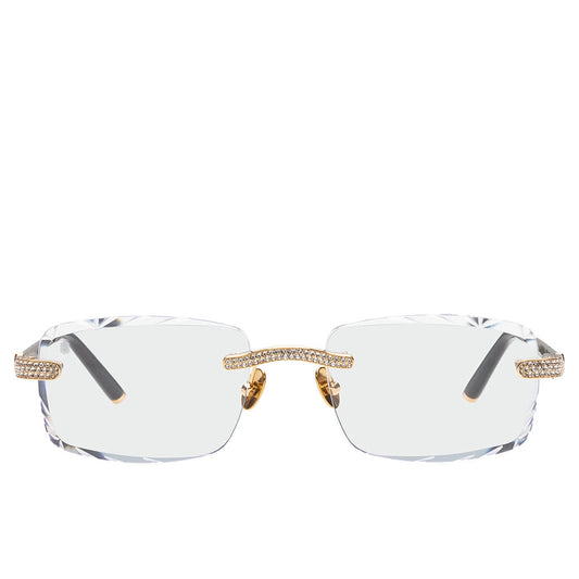 Iced Signature Gem Cut - Clear