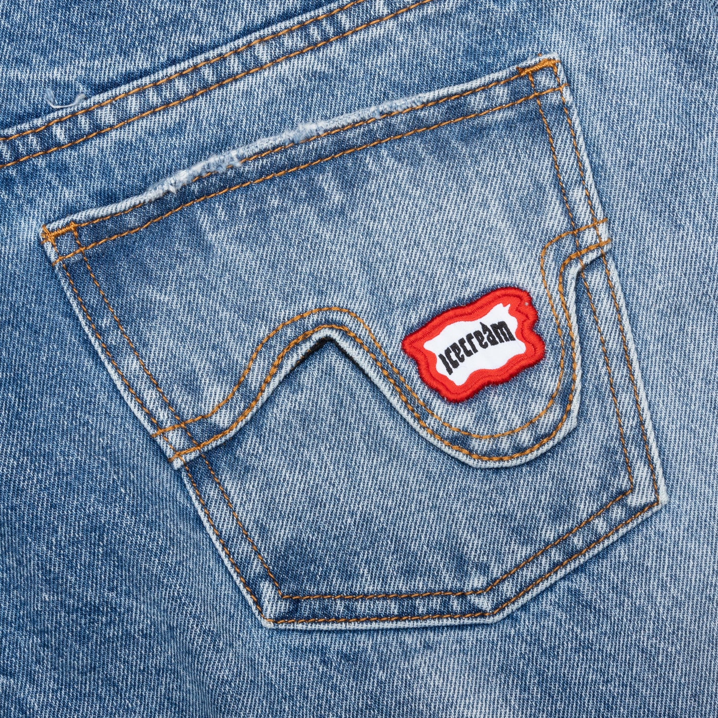 Icecream Icing Strawberry Fit Jeans - Lactose