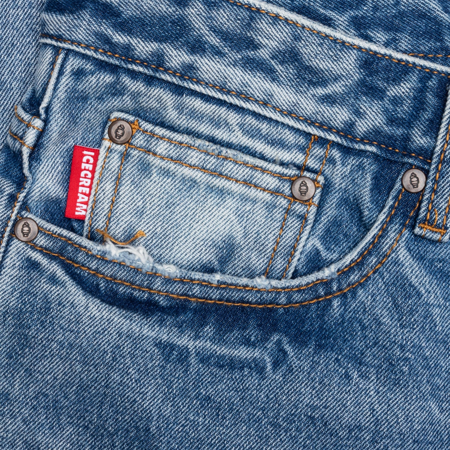 Icecream Icing Strawberry Fit Jeans - Lactose
