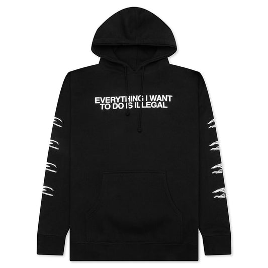 Illegal Hoodie - Black