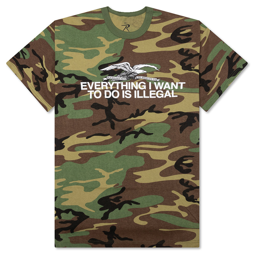 Illegal T-Shirt - Woodland
