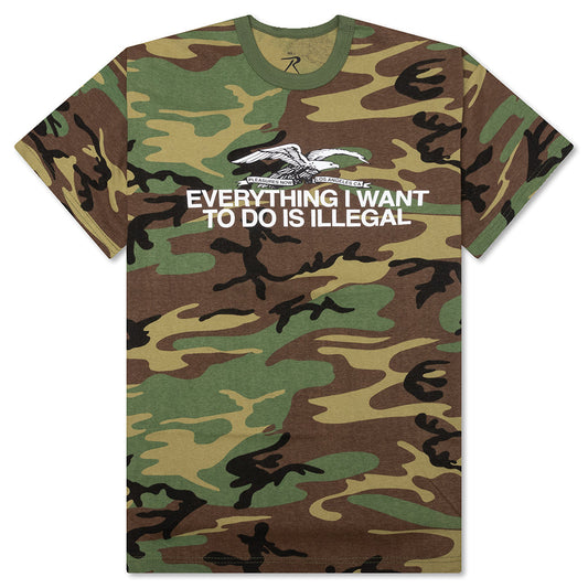 Illegal T-Shirt - Woodland