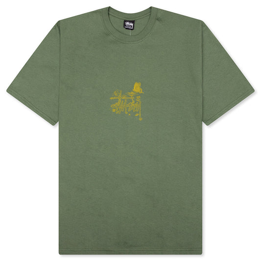 In Bloom Tee - Olive