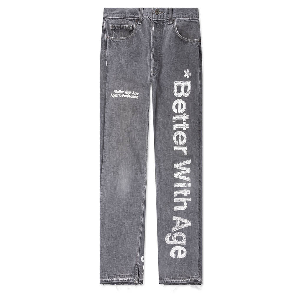 In Case You Forgot Denim - Black