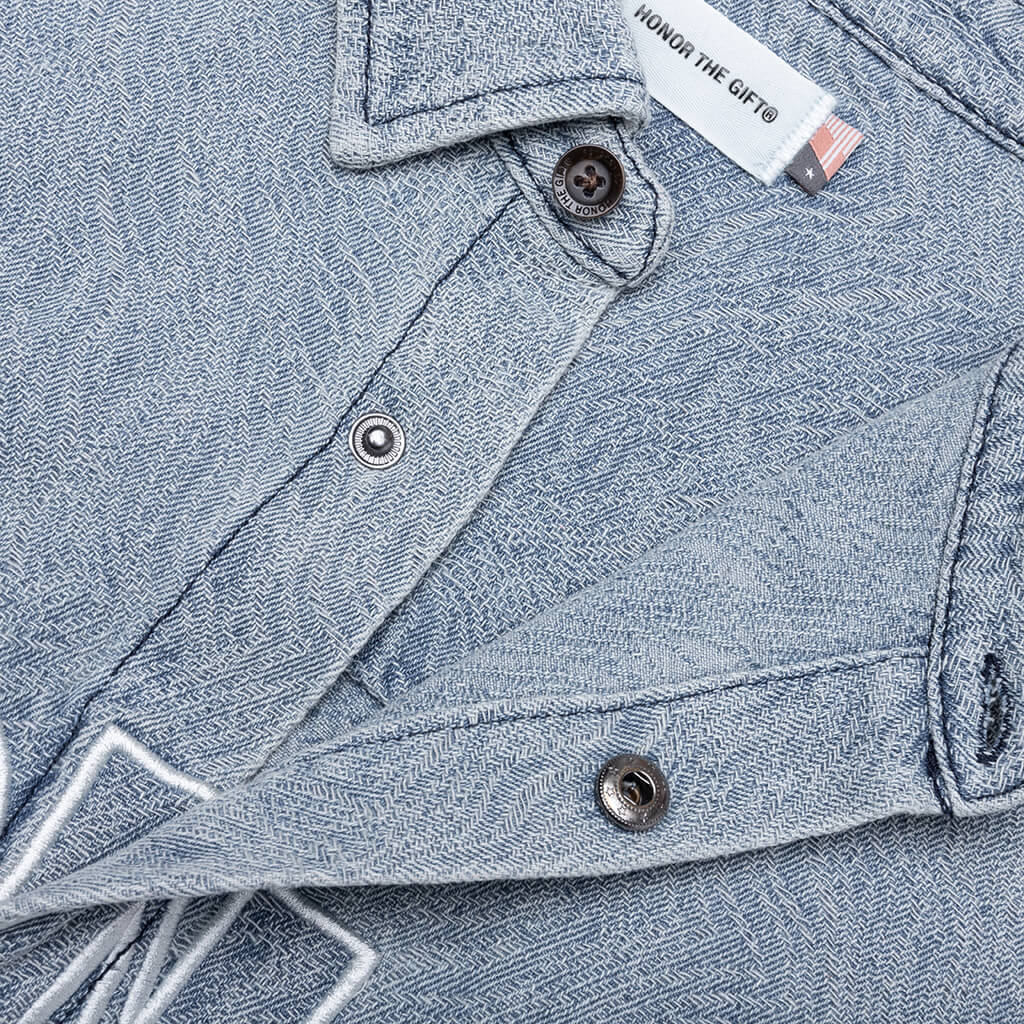 Indigo Cover Shirt - Light Indigo