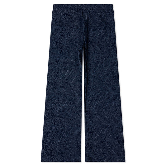 Indigo Wide Leg Pant - Indigo