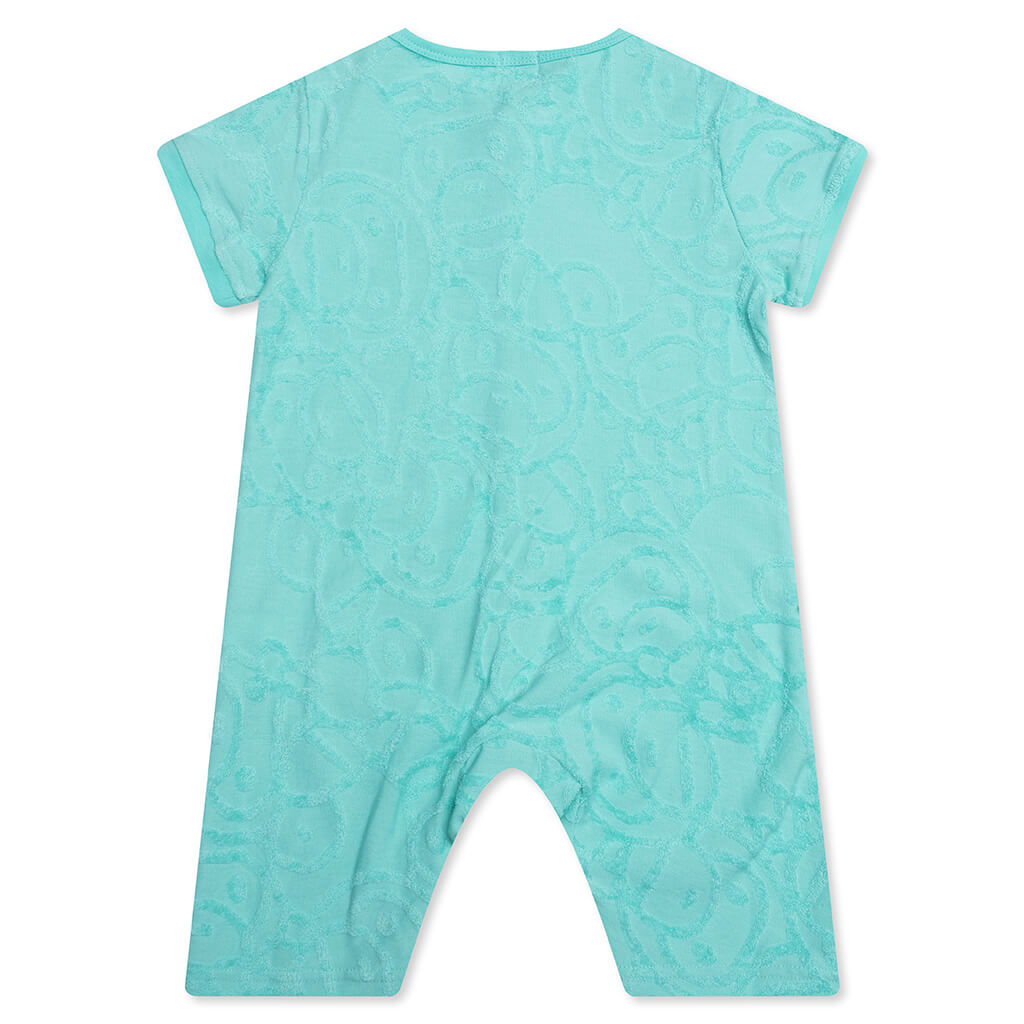 Infant's All Baby Milo Pile Rompers - Green