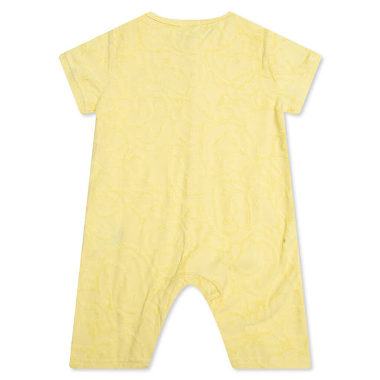 Infant's All Baby Milo Pile Rompers - Yellow