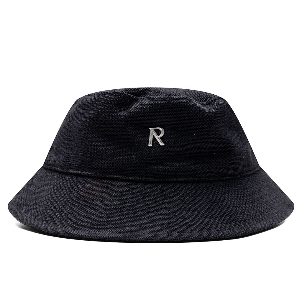 Initial Bucket Hat - Jet Black