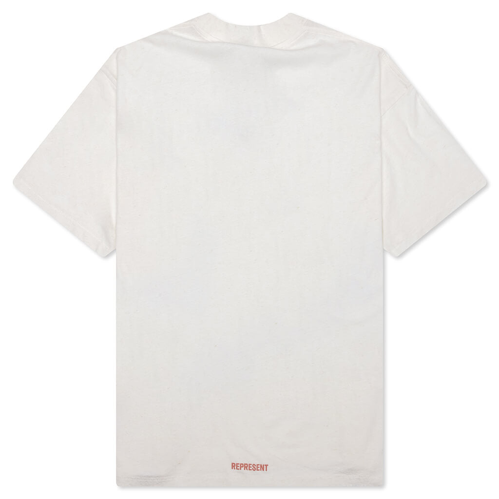 Initial Star T-Shirt - Flat White