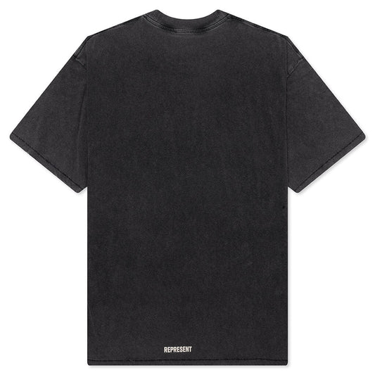 Initial Star T-Shirt - Vintage Grey