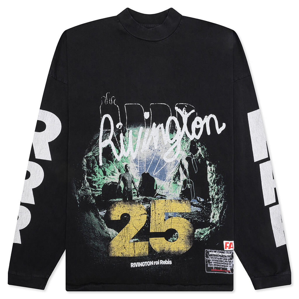 Inner Chamber L/S Tee - Jet Black
