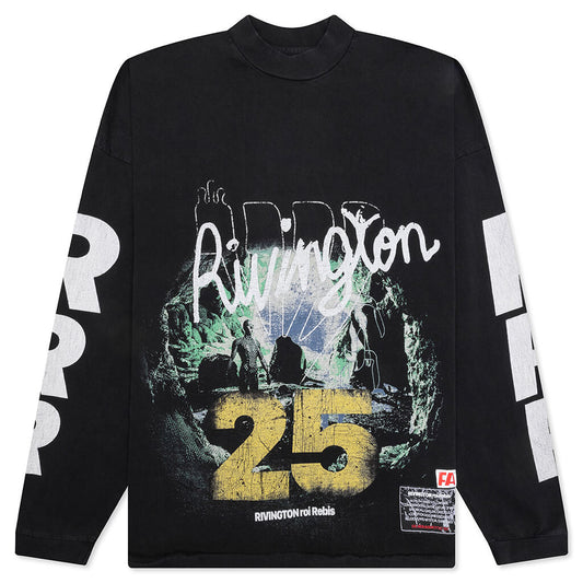 Inner Chamber L/S Tee - Jet Black