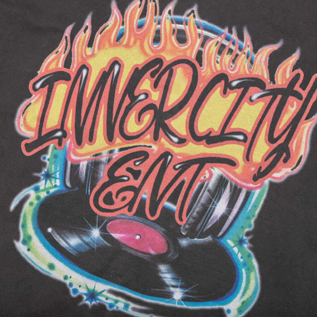 Inner City Airbrush Art S/S Tee - Black