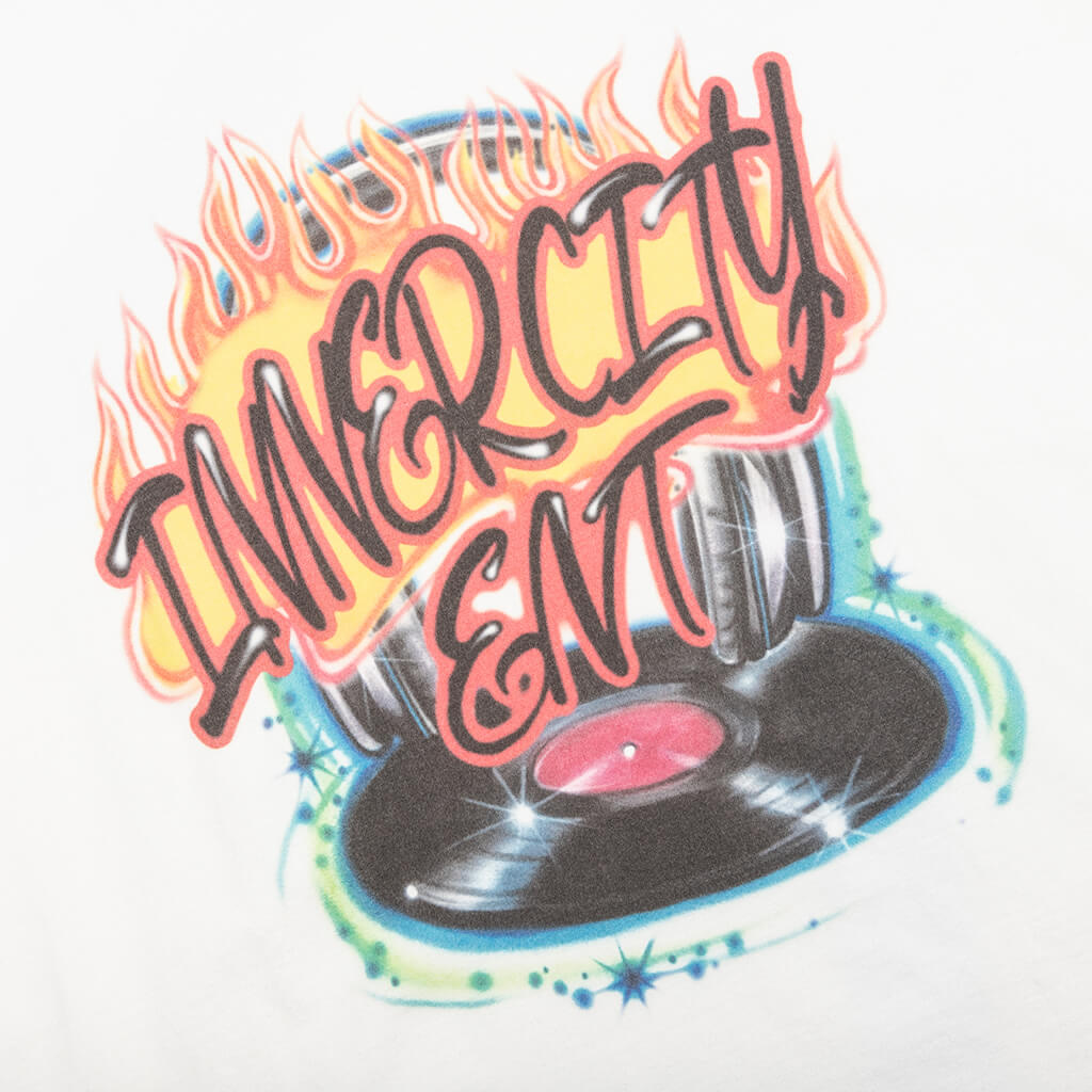 Inner City Airbrush Art S/S Tee - White