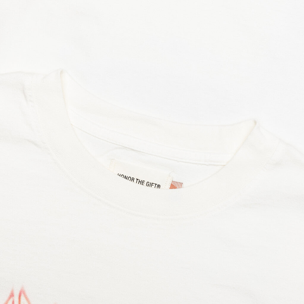 Inner City Airbrush Art S/S Tee - White