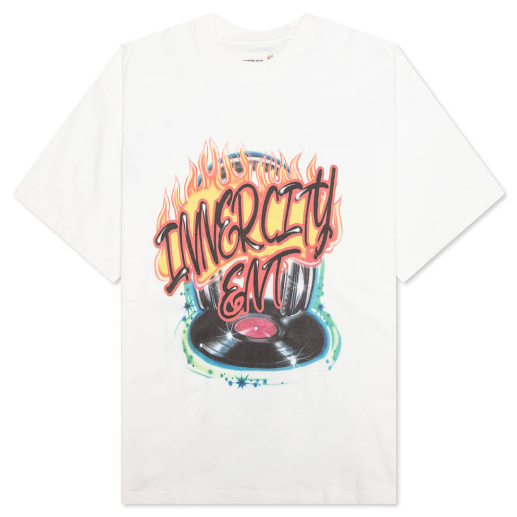 Inner City Airbrush Art S/S Tee - White