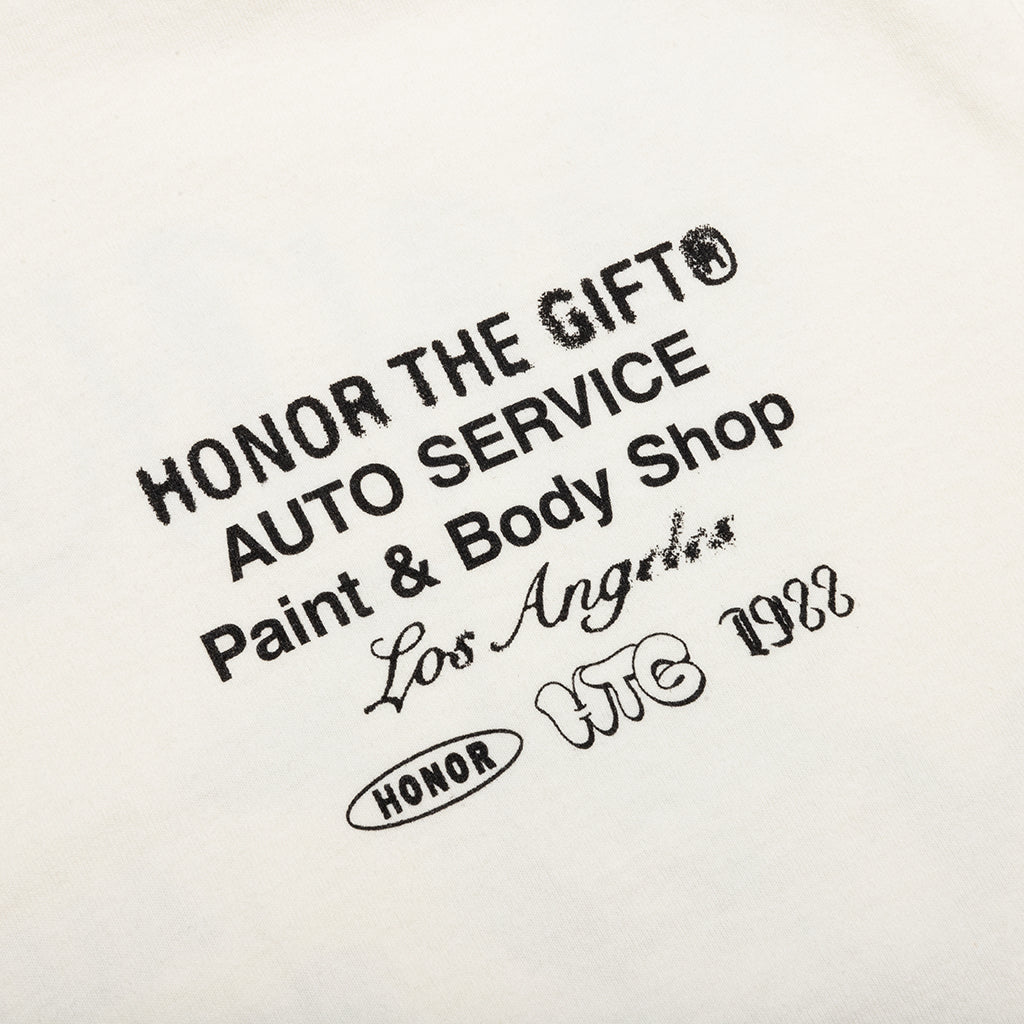 Inner City Auto Service S/S Tee - Bone