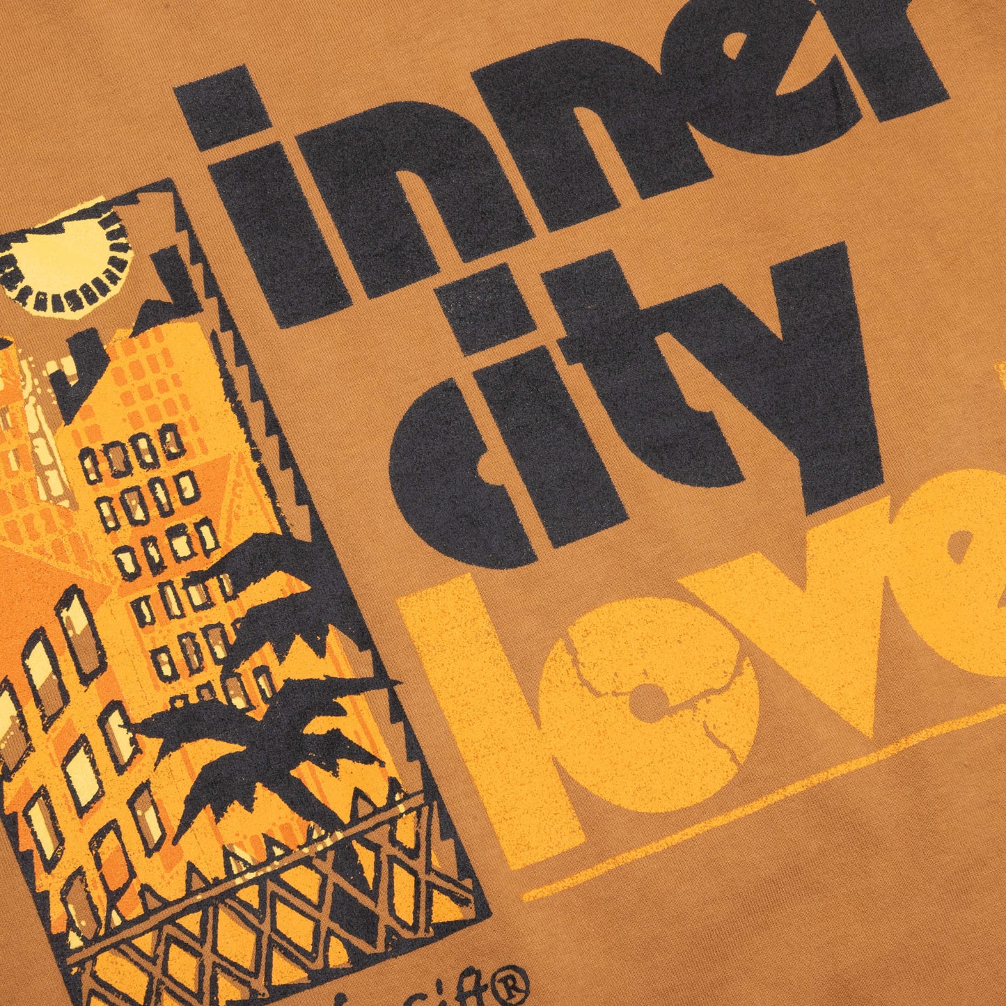 Inner City Love 2.0 Short Sleeve Tee - Brown