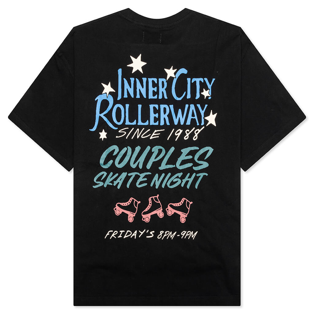 Inner City Rollerway S/S Tee - Black