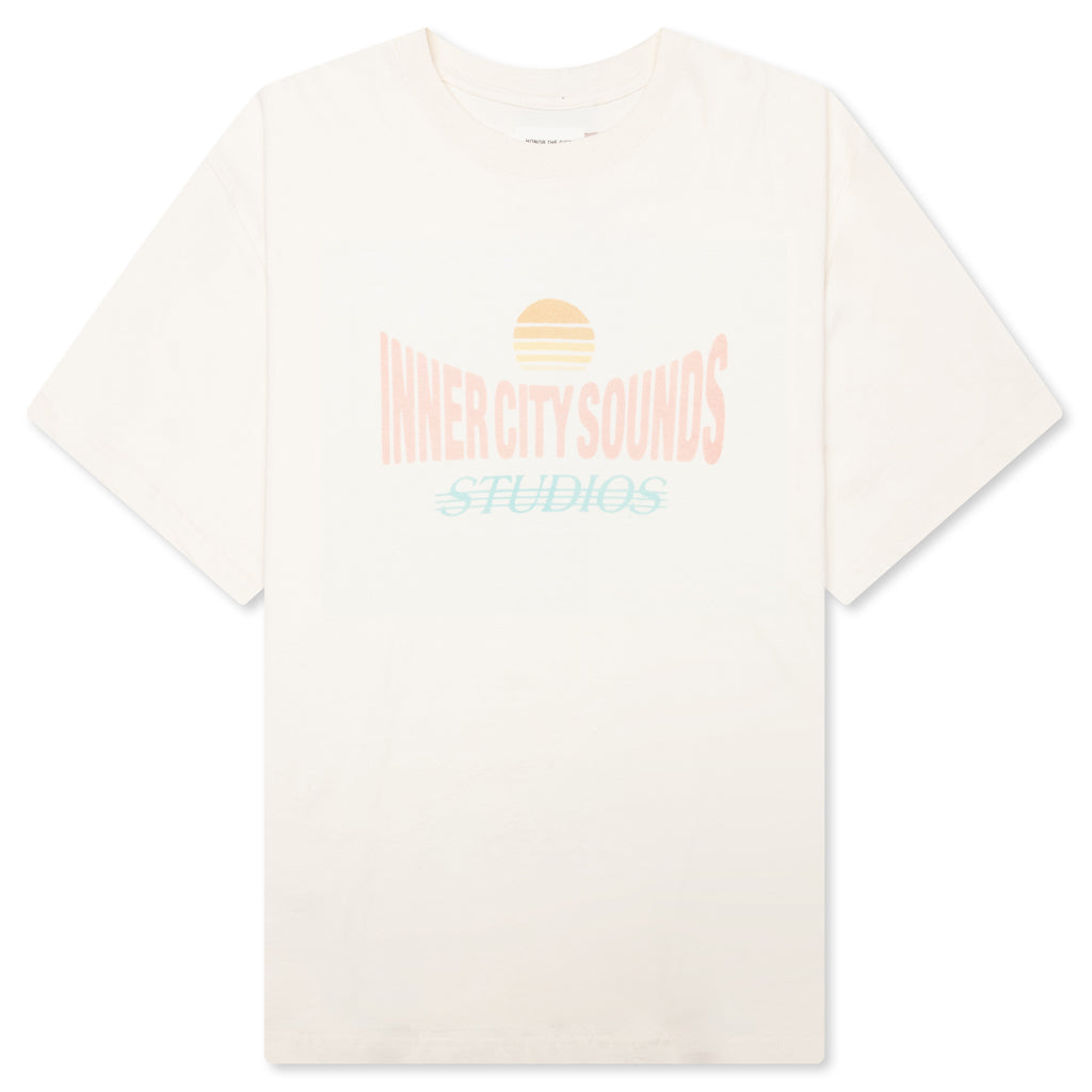 Inner City Sounds Tee - Cream