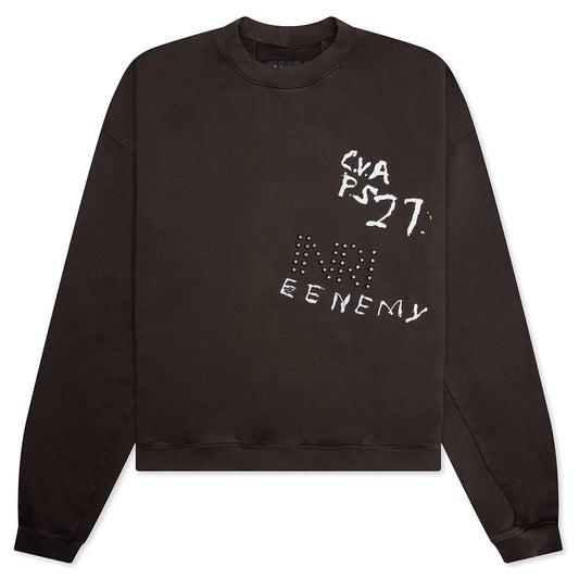 Inri CVA Crewneck - Monk Brown