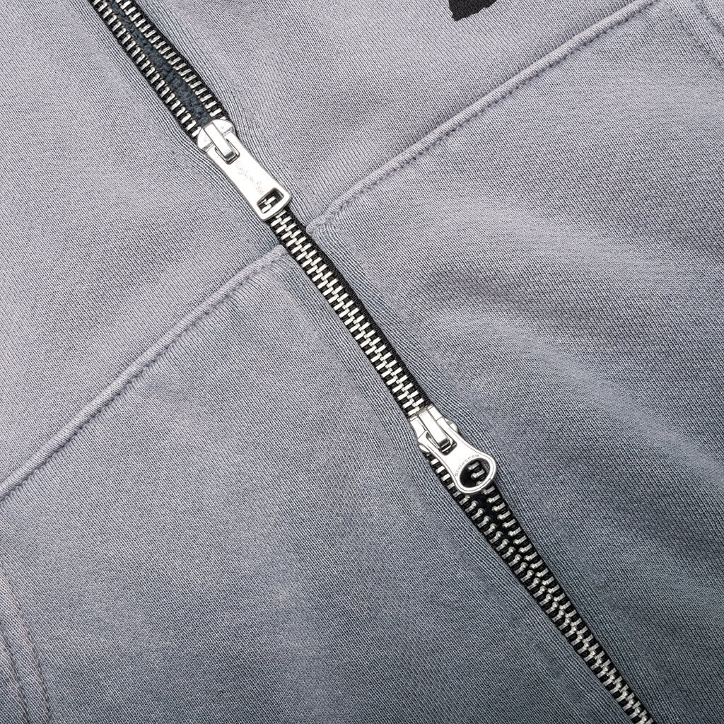 Inri Zip Hoodie - Grail Grey