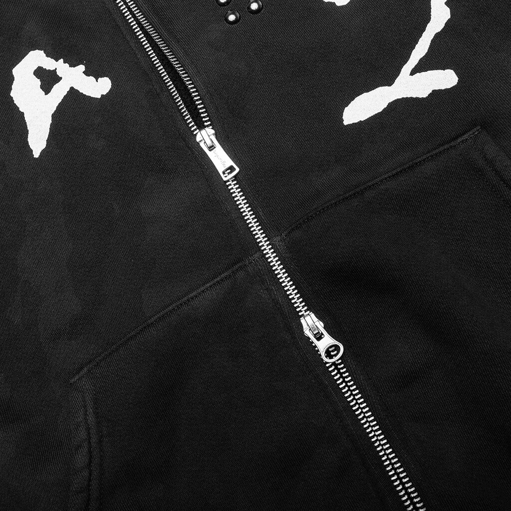 Inri Zip Hoodie - Mechanic Black