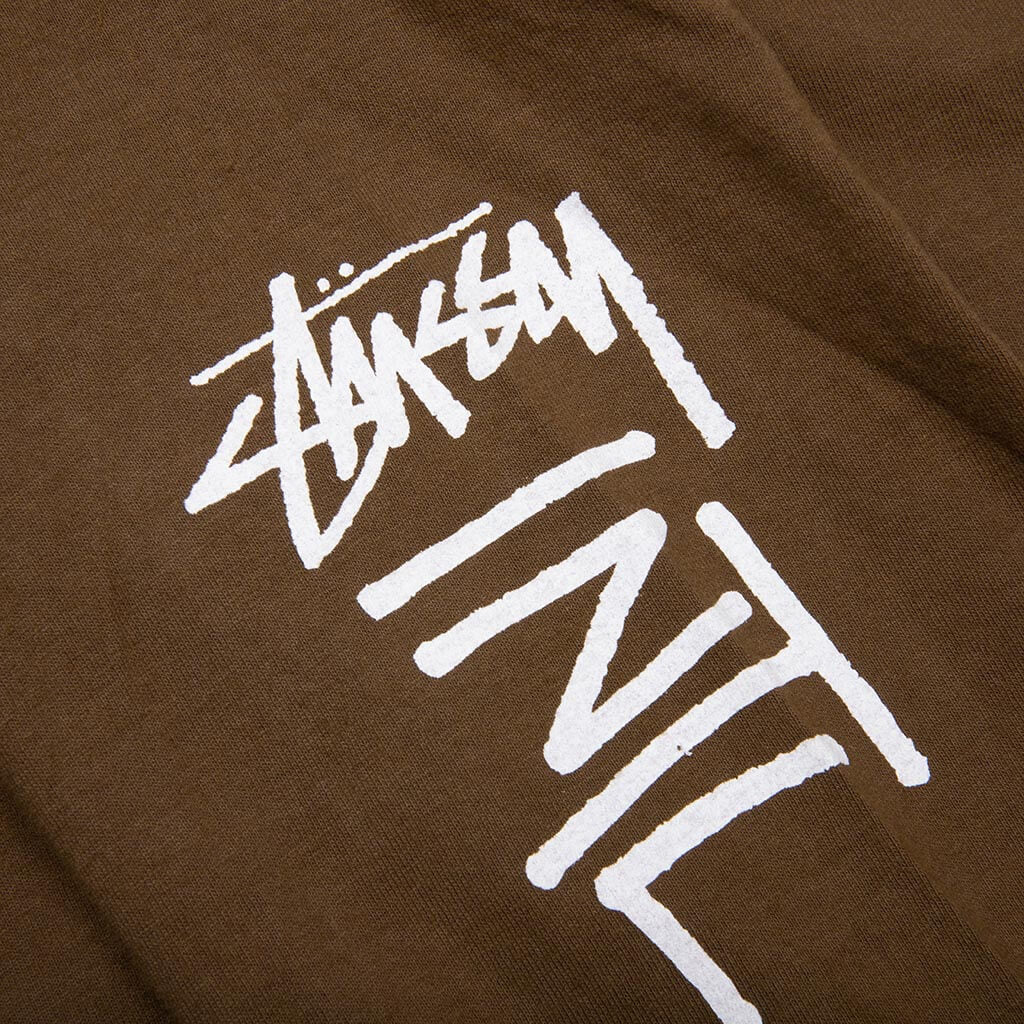 International Crew Pigment Dyed L/S Tee - Brown
