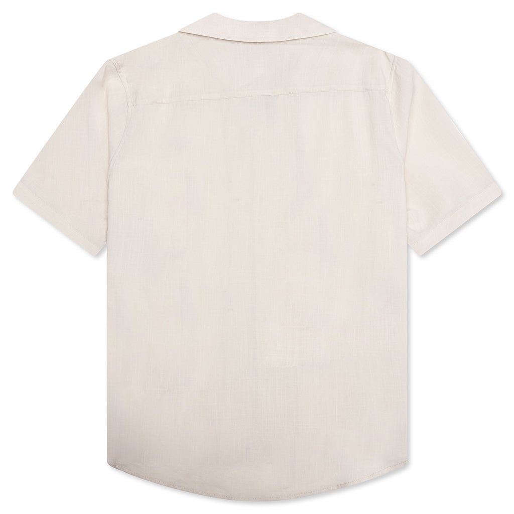 Into the Distance Camp Shirt - Ivory