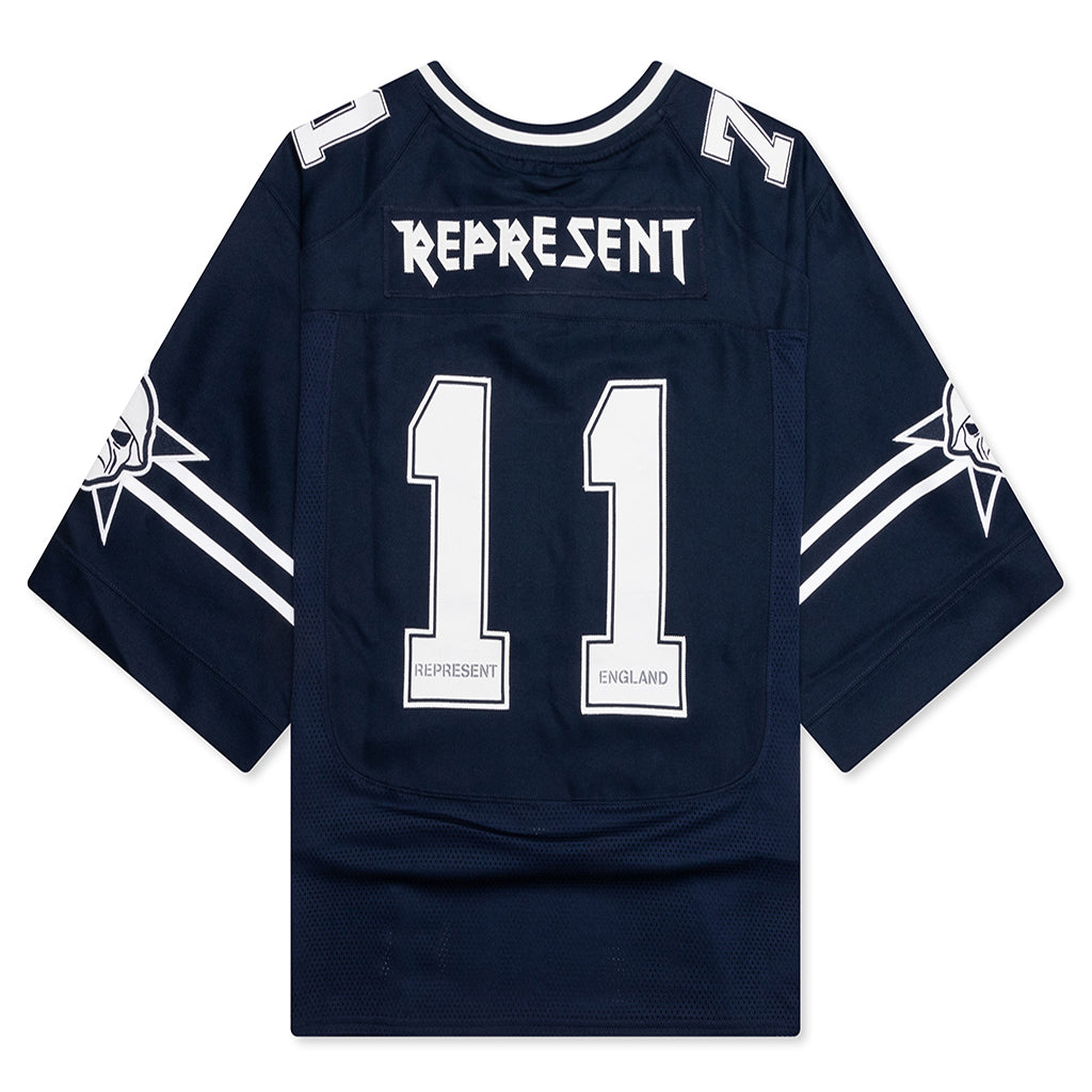 Represent x Iron Maiden Anniversary Jersey - Mid Blue