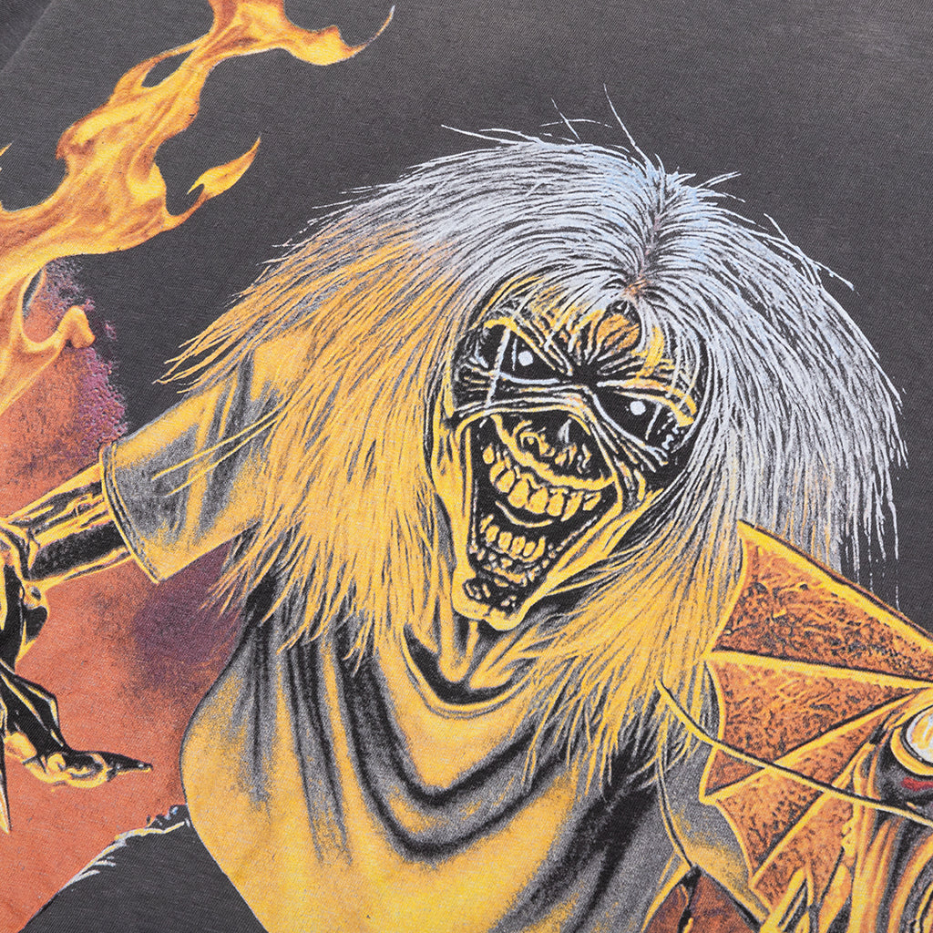 Represent x Iron Maiden Number Of Beast T-Shirt - Sunfade Grey