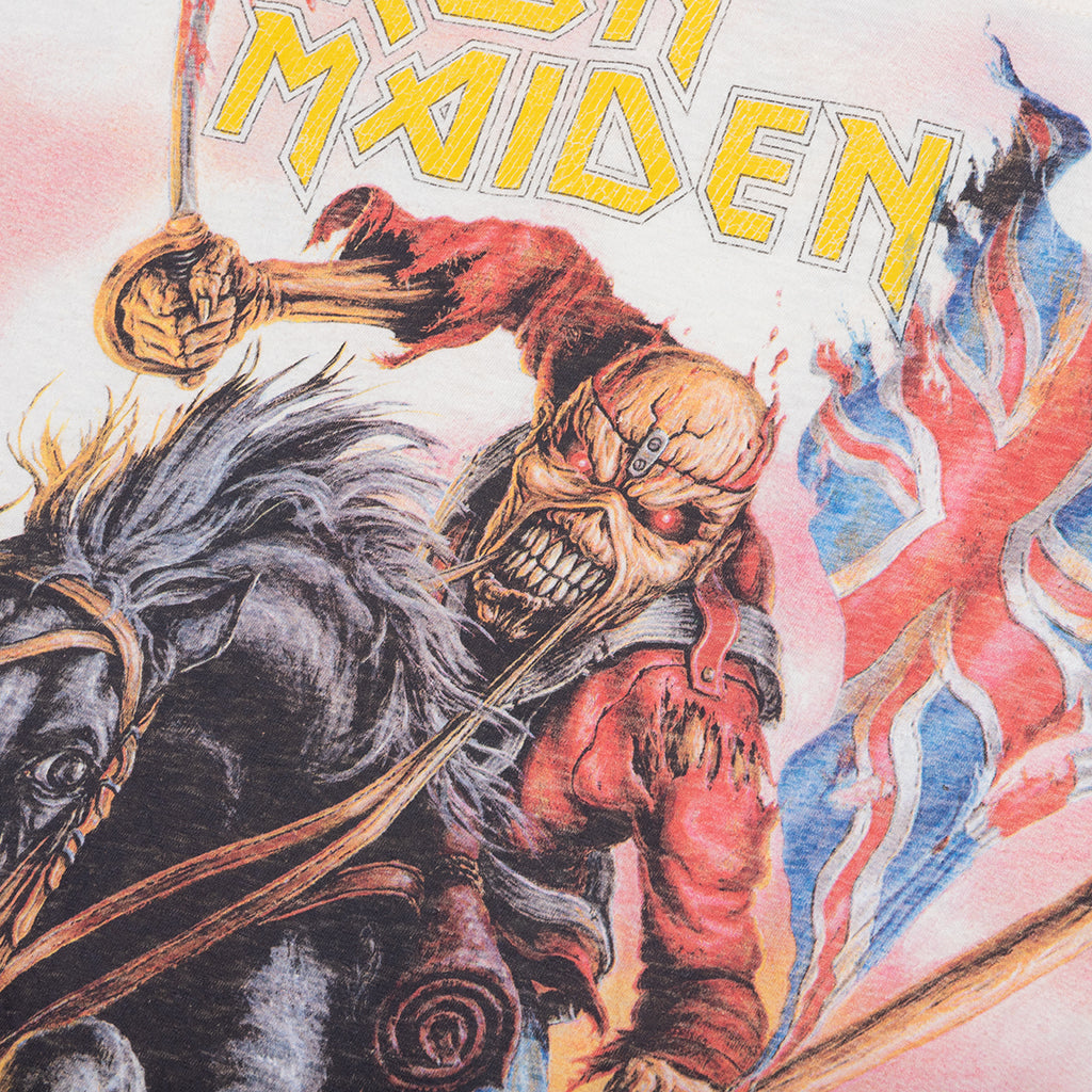 Represent x Iron Maiden Steed T-Shirt - Flat White