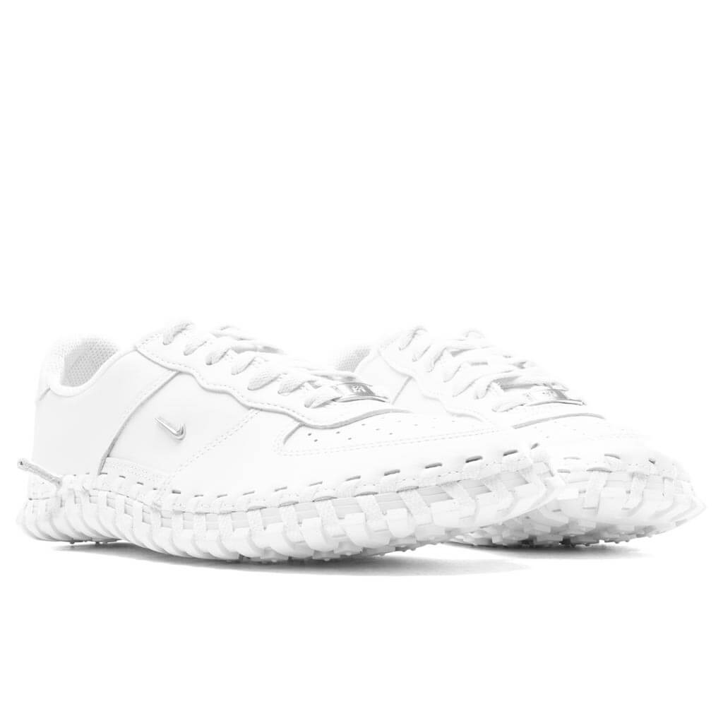 Nike x Jacquemus Women's Air Force 1 Low LX SP - White/Metallic Silver/Phantom