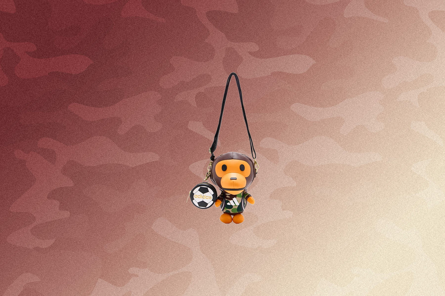 adidas Originals x BAPE Milo Bag - Auburn